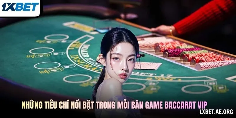 Giới Hạn Bàn Và Điều Kiện Của Baccarat VIP